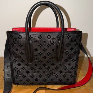 Paloma Medium Top Handle in Loubinthesky Leather